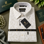 Premium Ivory Dash Cotton Shirt