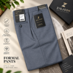 Premium Grey Lycra Formal Fit Pant - Image 3